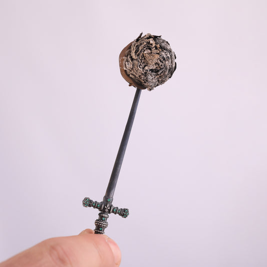 Silver Eterna Cigar Pin