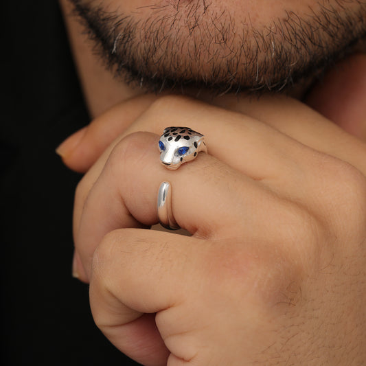 Silver Felino Ring