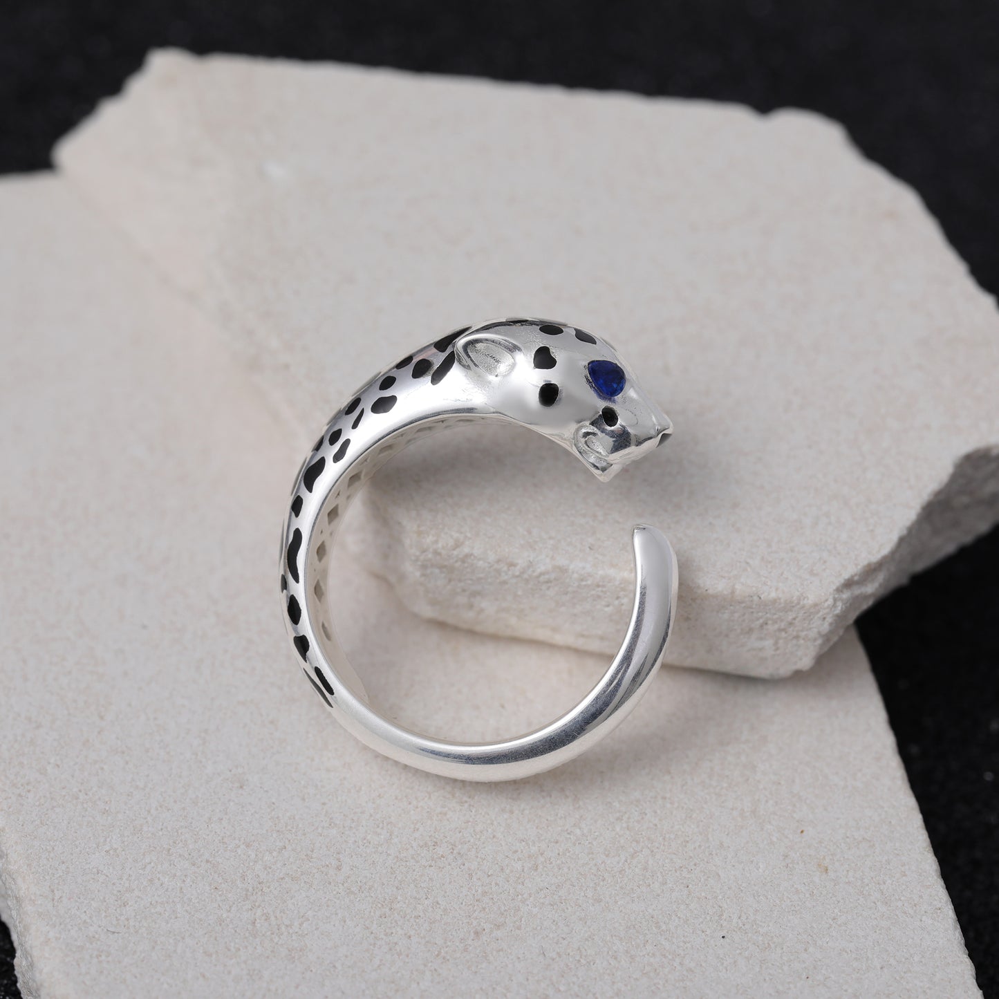 Silver Felino Ring