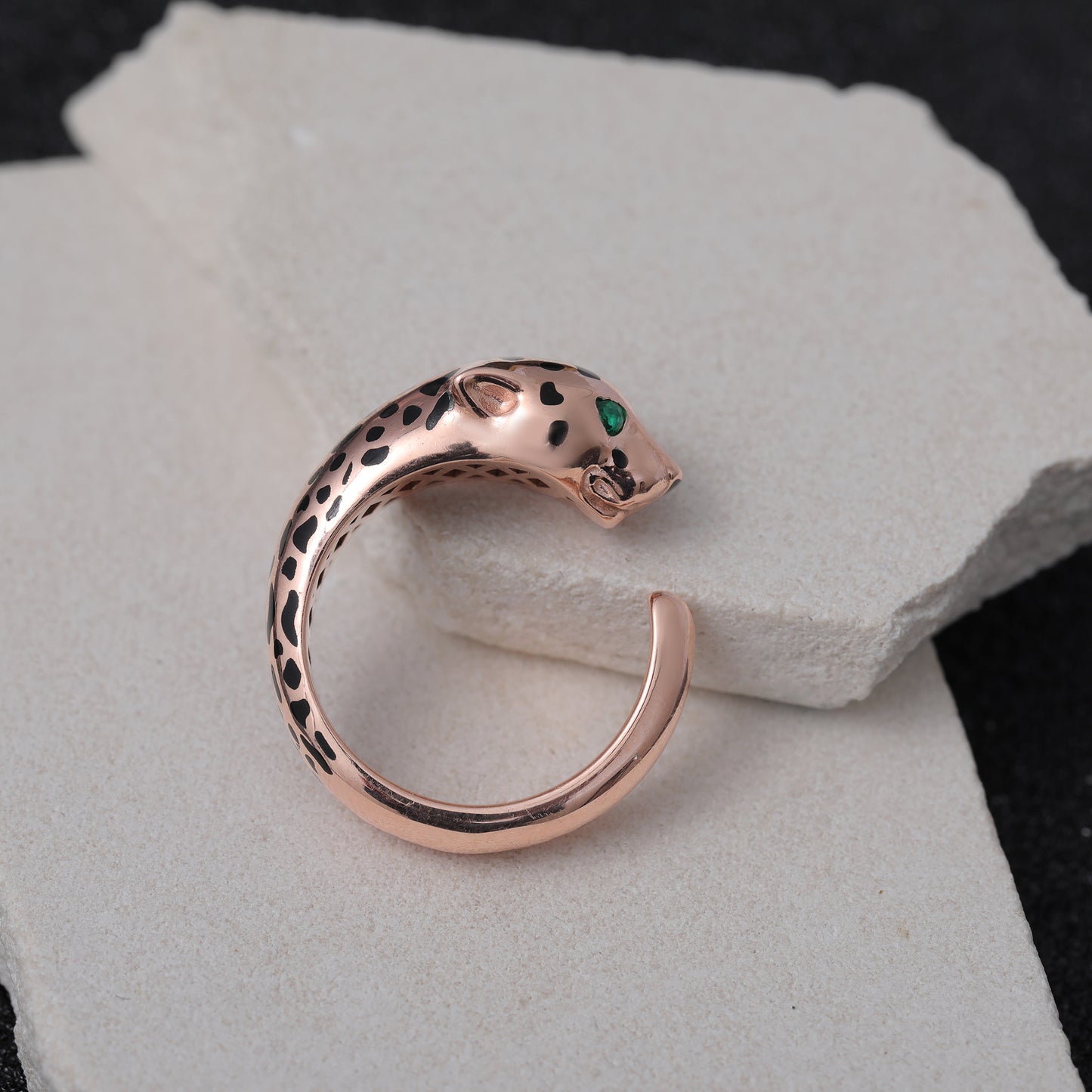 Rose Gold Plated Felino Ring