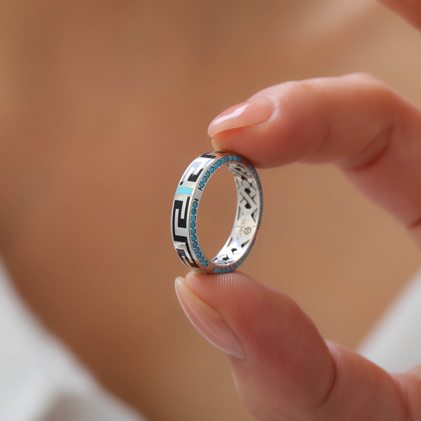 Per Sempre Firuze Taşlı Kadın Yüzük