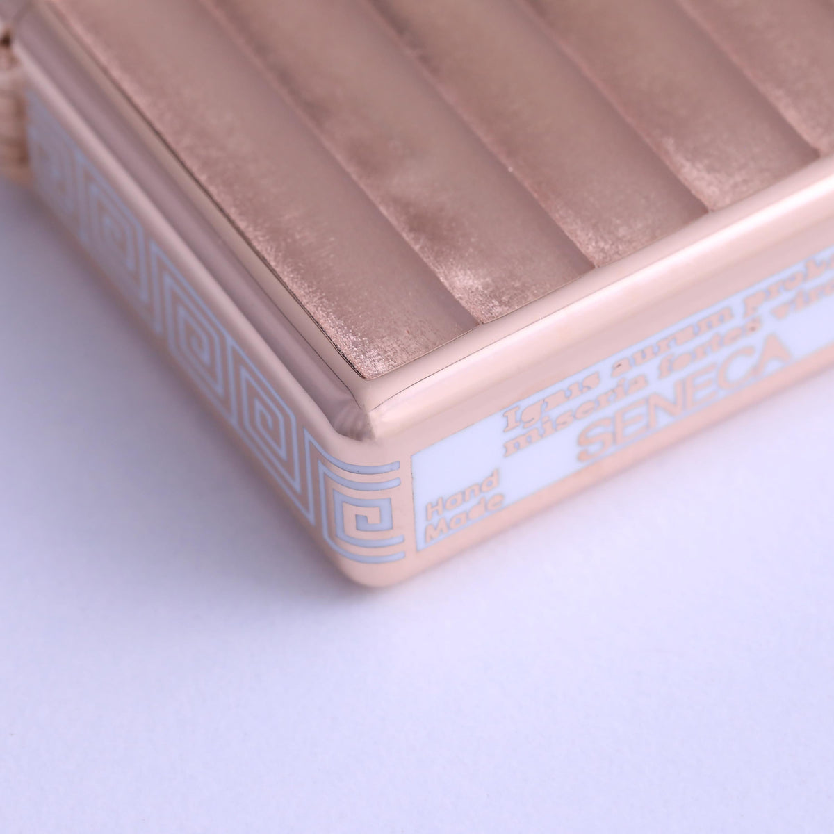 Eterna Rose Gold-Plated Silver Cigar Lighter — detail view 3 by Seneca Jewelry
