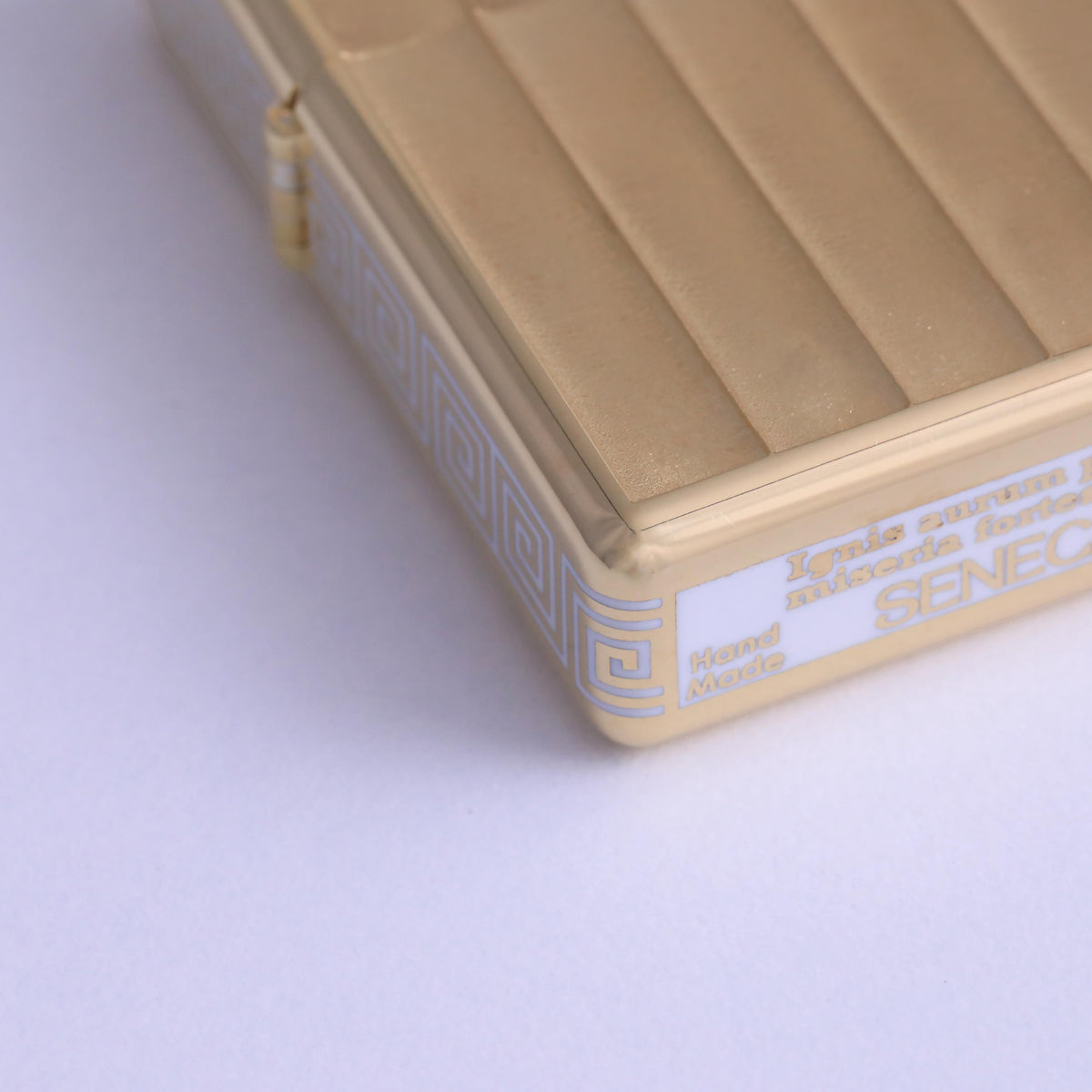 Eterna Gold-Plated Silver Cigar Lighter — detail view 3 by Seneca Jewelry